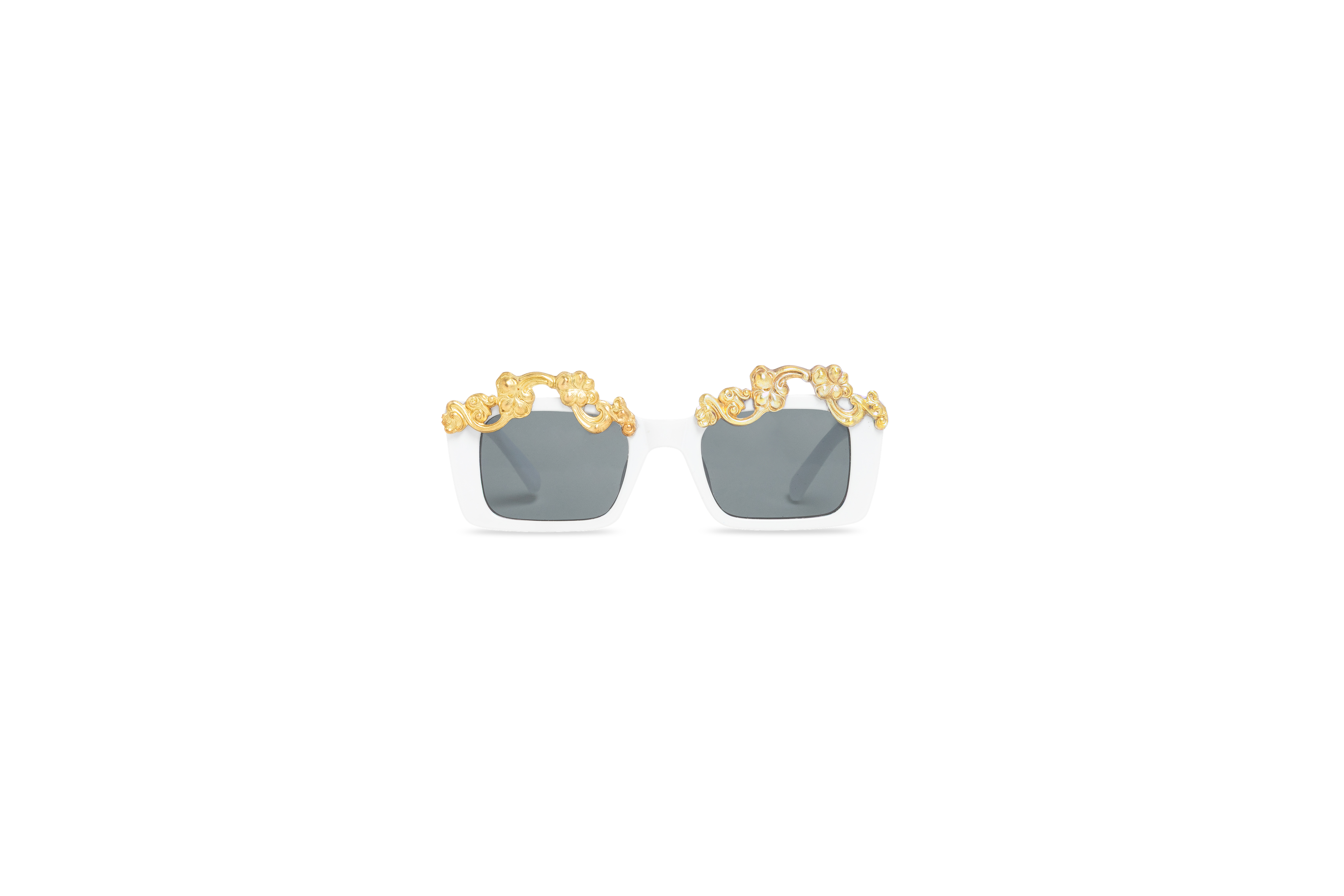 Brass Rococo Glasses