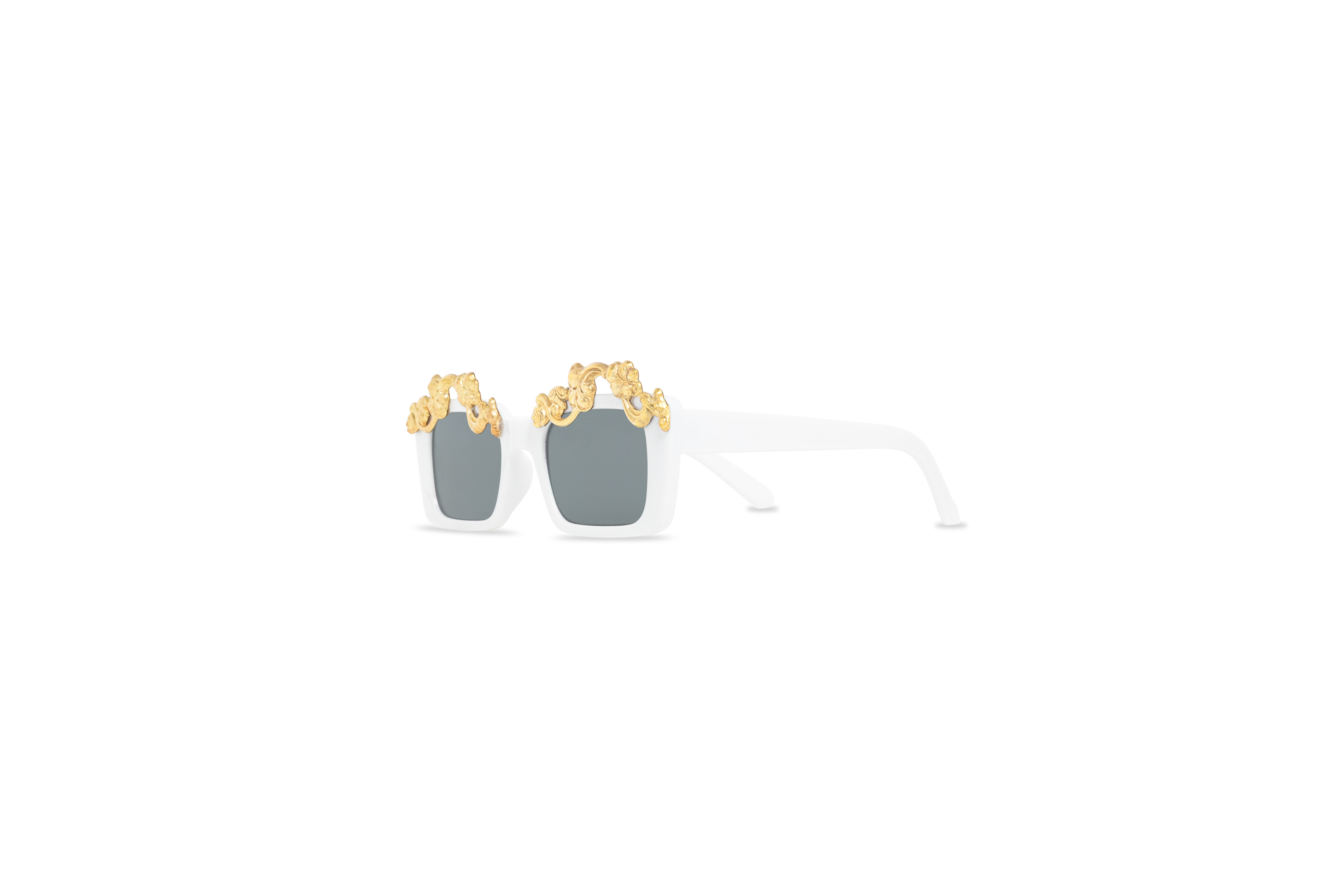 Brass Rococo Glasses